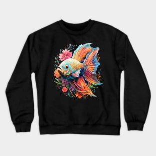 Angelfish Rainbow Crewneck Sweatshirt